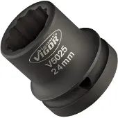 Vigor Schlagschrauber Steckschlüsseleinsatz V5025 3/4" Doppelsechskant SW 24 mm