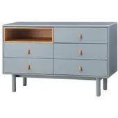 Home24 Sideboard LINDALE 120 cm in Blaugrau | Gr.: onesize