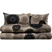 Erwin Müller Edel Flanell Bettwäsche Sparpaket 4-teilig in beige | Gr.: 155x220 cm (40x80 cm)