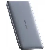 Baseus PicoGo Ultra-Slim, 5000 mAh, Kabelloses Aufladen, 20 W, Grau