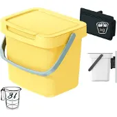 Prosperplast SYSTEMA Q COLLECT NHW3 Korb - hellgelb