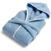 Möve Bademantel mit Kapuze Soft Hug in aqua | Gr.: 140