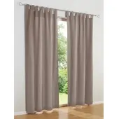 HEINE Dekoschal in taupe | Gr.: 295-x-140cm