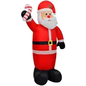 vidaXL Weihnachtsmann aufblasbar 120 cm
