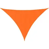 vidaXL Sonnensegel Oxford-Gewebe Dreieckig 4x5x6,4 m Orange
