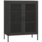 vidaXL Lagerschrank Anthrazit 80x35x101,5 cm Stahl