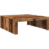 vidaXL Couchtisch Altholz-Optik 100x100x35 cm Holzwerkstoff