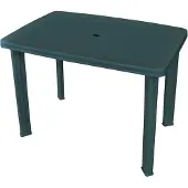 vidaXL Gartentisch Grün 101 x 68 x 72 cm Kunststoff