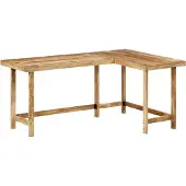 vidaXL Schreibtisch 165x110x75 cm Massivholz Mango