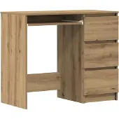 vidaXL Schreibtisch Artisan-Eiche 90x45x76 cm Holzwerkstoff