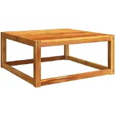vidaXL Gartentisch 65x65x29 cm Massivholz Akazie