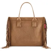 Reisenthel daily shopper, Braun, Polyester, Stoffbeutel, Muster, 14 l, 420 mm