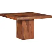 vidaXL Esstisch 120x120x77 cm Massivholz Akazie