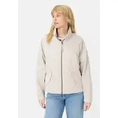 Camel active Jacke mit ausrollbarer Kapuze in Perlweiß | Gr.: 38