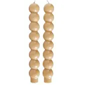 Butlers Stabkerze BUBBLES 2er-Set in Beige | Gr.: onesize