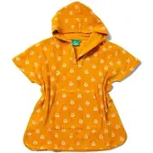 Little green radicals Kinder Strandponcho mit Kapuze in Gold | Gr.: 3-4 Jahre