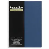 Traumschloss Premium Edel-Jersey Spannbettlaken in marine | Gr.: 180x200 cm - 200x220 cm