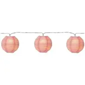 Star Trading Festival, Leichte Dekorationskette, Pink, Transparent, Polyvinylchlorid (PVC), Ambiente, IP20, 10 Glühbirne(n)