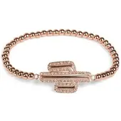 StyleBREAKER Armband in Rosegold | Gr.: onesize