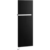 Kermi Rubeo-E Handtucherwärmer, Infrarotheizkörper, schwarz, 1525 x 470 x 66 mm, rechts