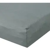 BETTWARENSHOP Jersey Spannbetttuch Ultra-Stretch 200x220 - 220x240 cm | anthrazit - grau