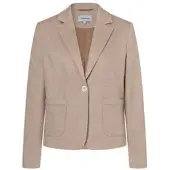 More & more taillierter 1-Knopf-Blazer in two tone structure | Gr.: 44