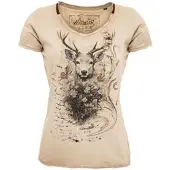Hangowear T-Shirt FERIKE in beige | Gr.: S