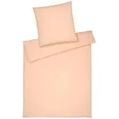 Elegante Halbleinen-Kissenbezug einzeln Breezee Farbe Pfirsich Größe 40x80