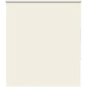 vidaXL Verdunkelungsrollo Cremeweiß 120x130cm Stoffbreite 116,6cm