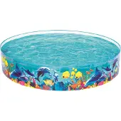 Bestway 55031 Runder Aufblasbarer Pool