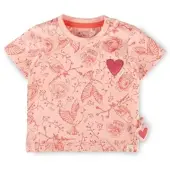 Sigikid T-Shirt Pink Birds in Hellrosa | Gr.: 98
