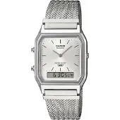 Casio Aq-230 30.0mm 3atm Quartz Analog-digital Uhr