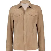 Donders 1860 Shadow-Rider Wildlederhemd - Dunkelbeige
