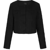 Dreimaster Blazer Frauen Schwarz