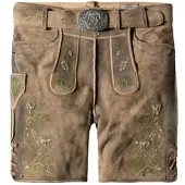 Stockerpoint Bio-Lederhose Falkenstein in uroid | Gr.: 48