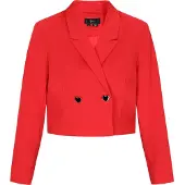 Faina Blazer Frauen Rot