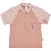 Sterntaler Badeshirt kurzarm Seepferdchen in zartrosa | Gr.: 104