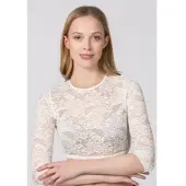 Stockerpoint Dirndlbluse Akasha in creme | Gr.: 32