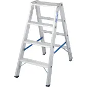 Krause Alu-Stufendoppelleiter, 8 Stufen
