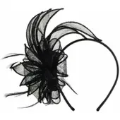 Seeberger Blume in schwarz | Gr.: onesize