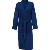 Redbest Frottier Unisex-Bademantel Chicago in dunkelblau | Gr.: XL