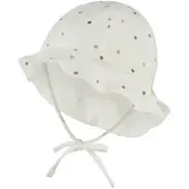 Sterntaler Sonnenhut Punkte in weiß | Gr.: 43 cm