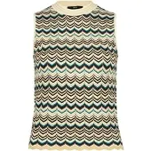 Zero Strick-Top mit Muster in Nature/Brown | Gr.: 38