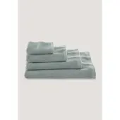Hessnatur Frottier-Handtuch in salbei | Gr.: 50 x 100 cm
