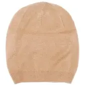 StyleBREAKER Strickmütze "Feinstrick Beanie Mütze Uni Doppellagig", Herren, braun (camel), Obermaterial: 80% Polyacryl PAN. 20% Wolle WO., Modisch, Mützen Strickmütze