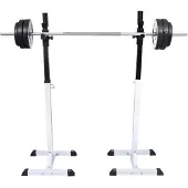 vidaXL Langhantelablage Set