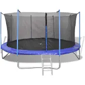 vidaXL 5-tlg. Trampolin-Set 3,96 m