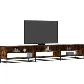 vidaXL TV-Schrank Räuchereiche 270x40x46 cm Holzwerkstoff
