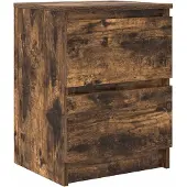 vidaXL TV-Schrank Räuchereiche 40x35x54 cm Holzwerkstoff