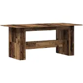 vidaXL Esstisch Altholz-Optik 180x90x76 cm Holzwerkstoff